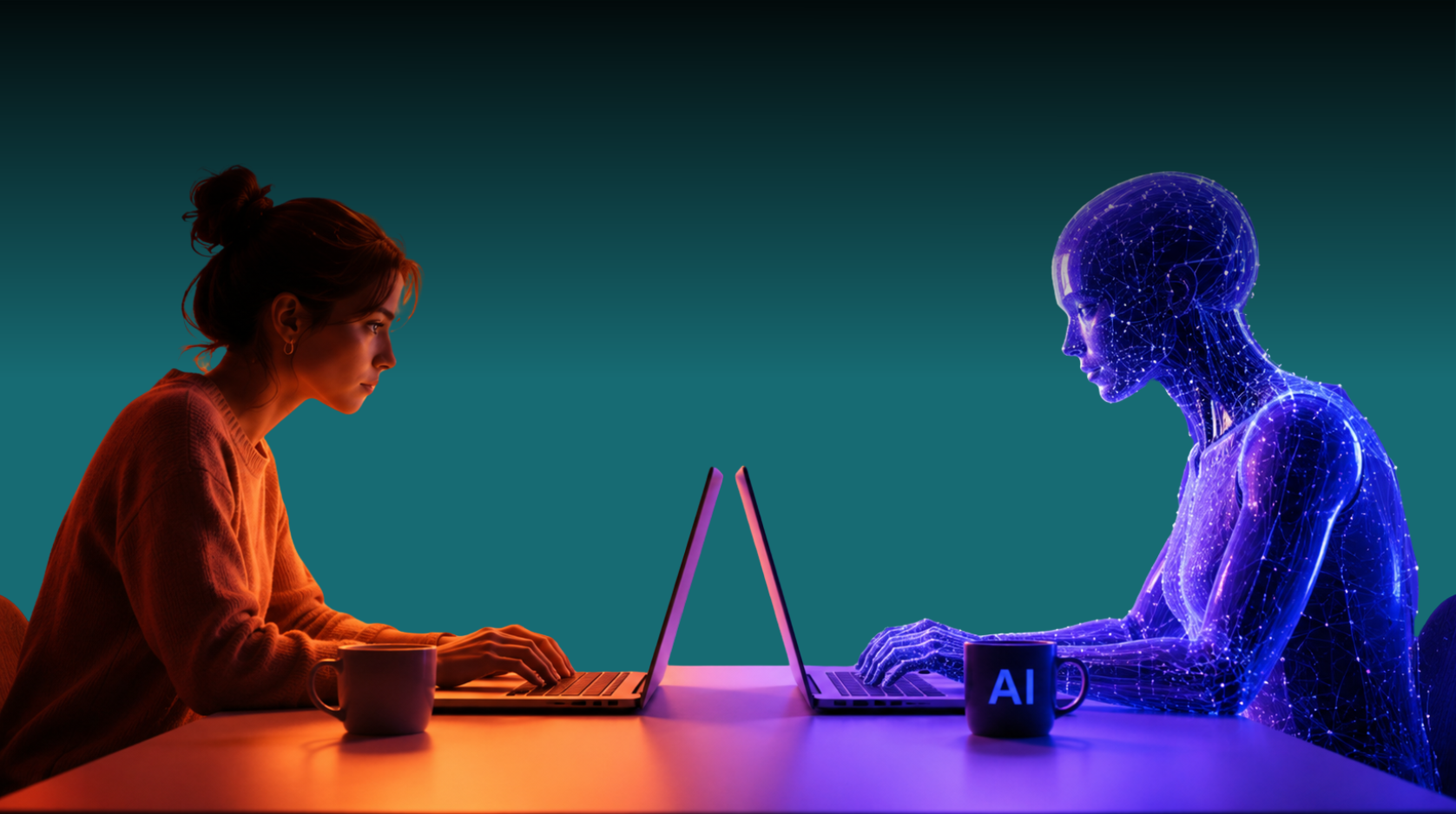Human vs. AI: Who creates the better content?