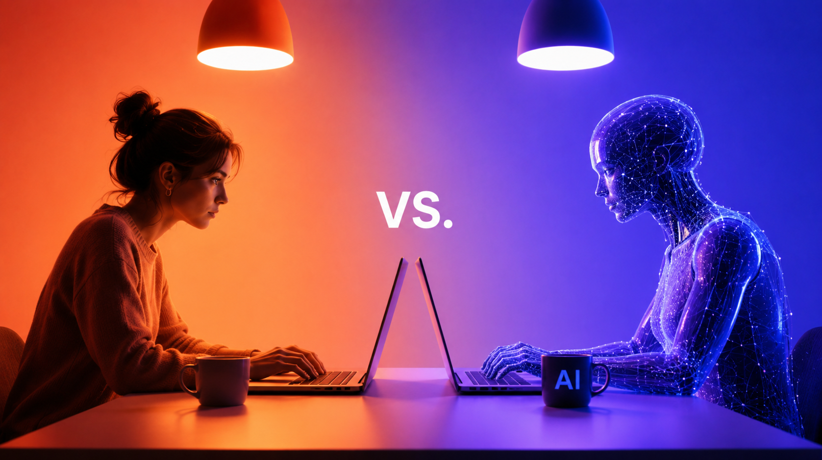 Human vs. AI: Who creates the better content?